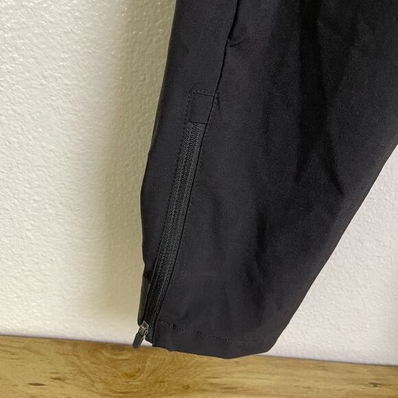 Macade Golf Pants Mens 30 Black Slim Fit Tapered Leg Ankle Zip Jogger *Altered - Picture 6 of 12
